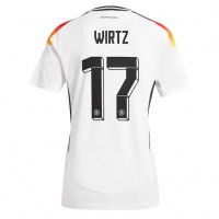 Dres Nemecko Florian Wirtz #17 Domáci pre Ženy ME 2024 Krátky Rukáv